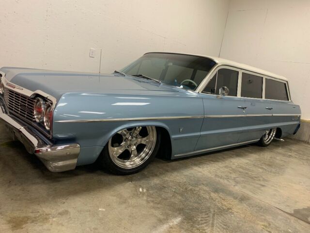 1964 Blue Chevrolet Bel Air/150/210 Wagon