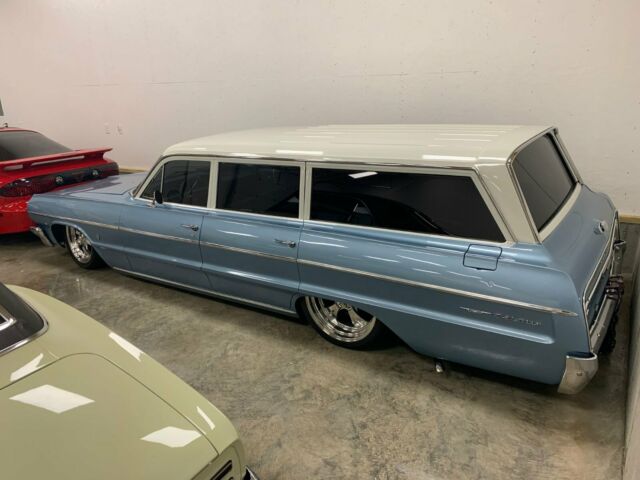 1964 Blue Chevrolet Bel Air/150/210 Wagon