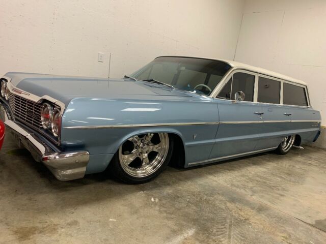 1964 Blue Chevrolet Bel Air/150/210 Wagon