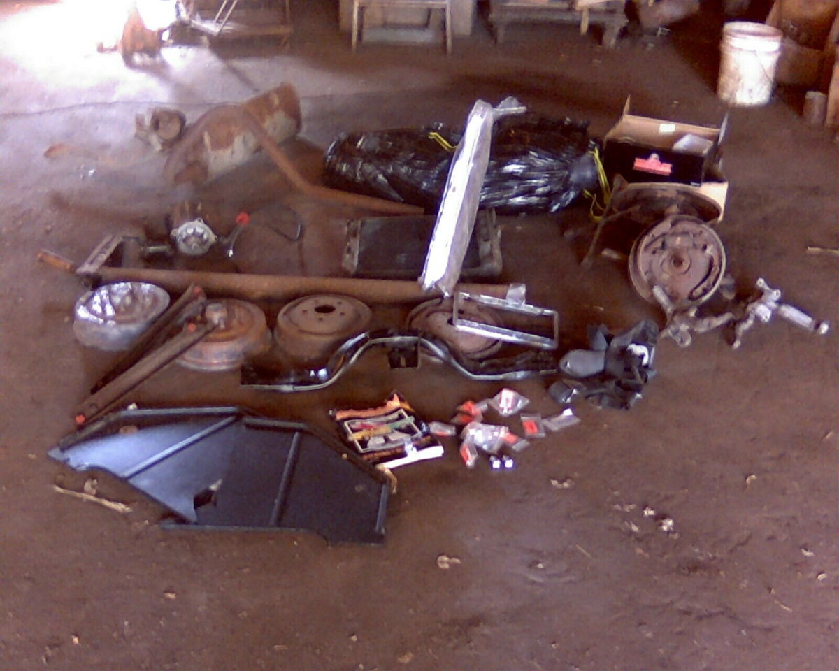 1965 Red Ford Mustang Coupe