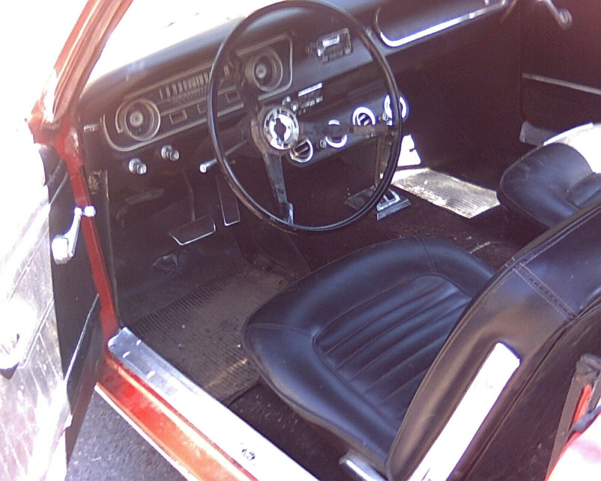 1965 Red Ford Mustang Coupe