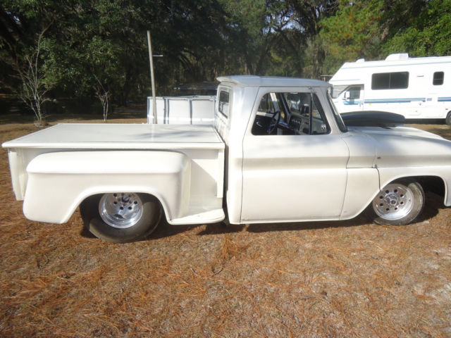 1965 Pearl White Chevrolet C-10
