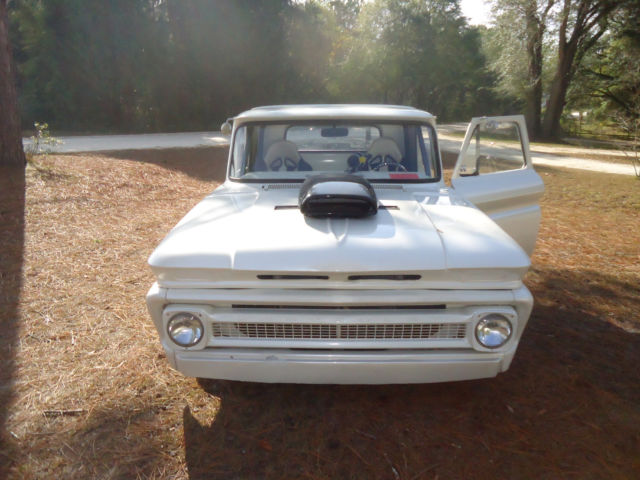 1965 Pearl White Chevrolet C-10