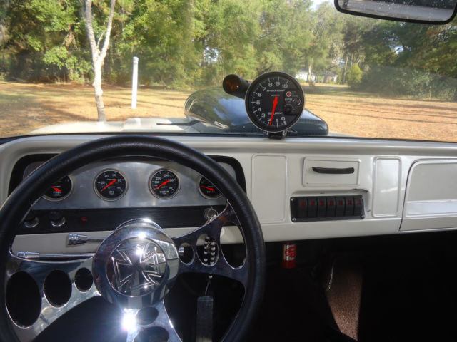 1965 Pearl White Chevrolet C-10