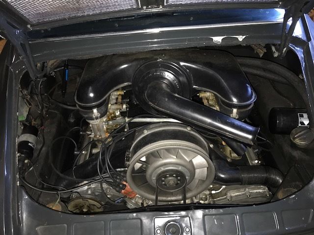 1966 slate grey Porsche 911