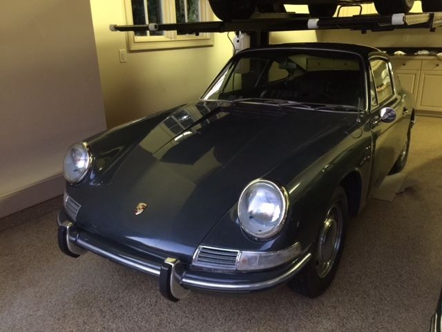 1966 slate grey Porsche 911