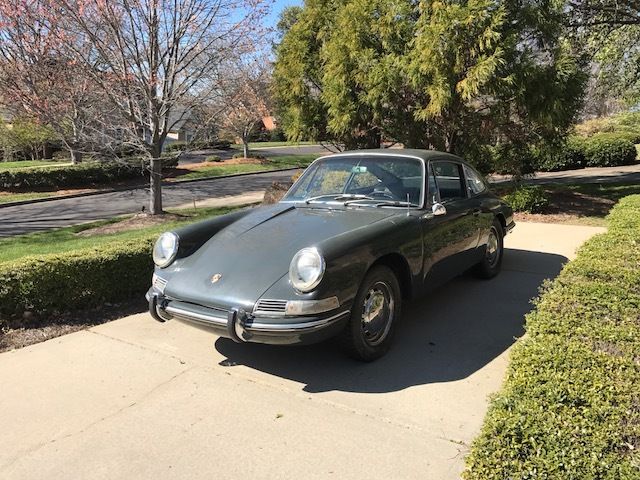 1966 slate grey Porsche 911
