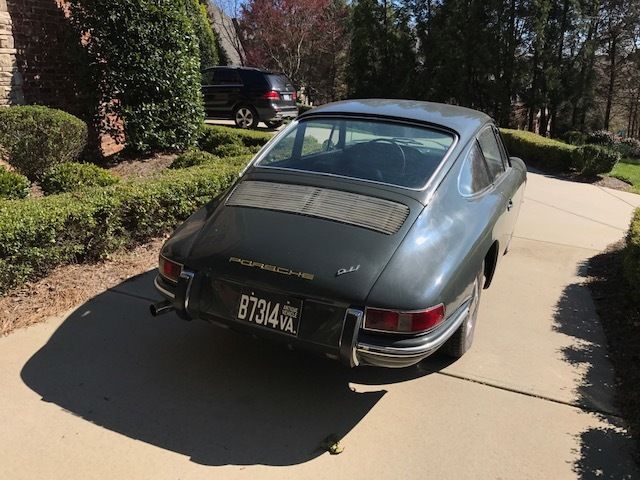 1966 slate grey Porsche 911
