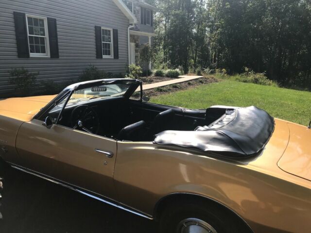 1967 Granada gold Chevrolet Camaro Convertible