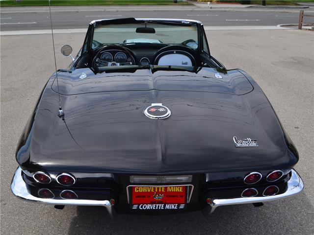 1967 Black Chevrolet Corvette Convertible