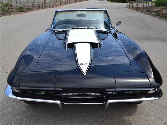 1967 Black Chevrolet Corvette Convertible