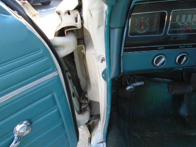 1968 WHITE Chevrolet Bel Air/150/210 Sedan