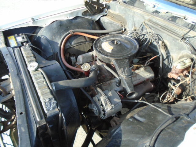 1968 WHITE Chevrolet Bel Air/150/210 Sedan