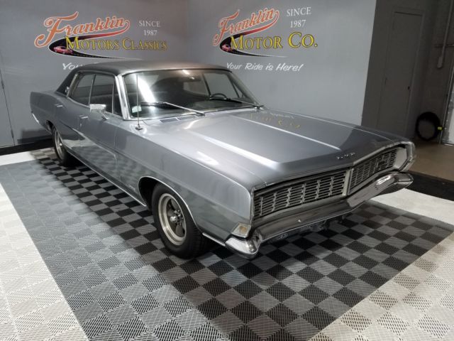 1968 Silver Ford Galaxie Sedan