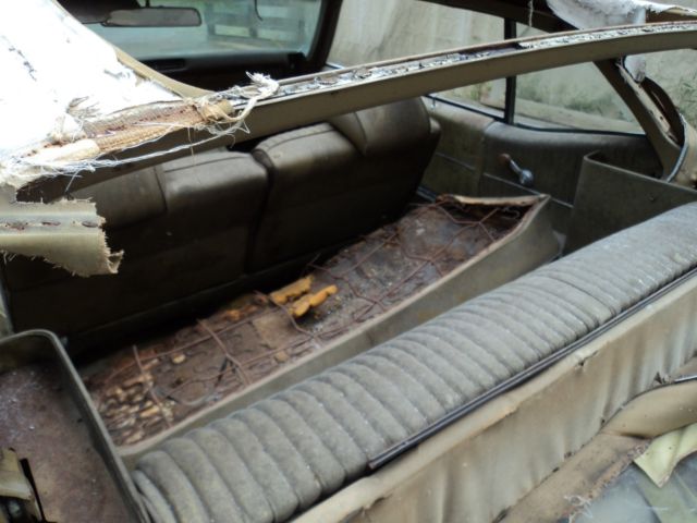 1969 Gold Oldsmobile Cutlass Convertible