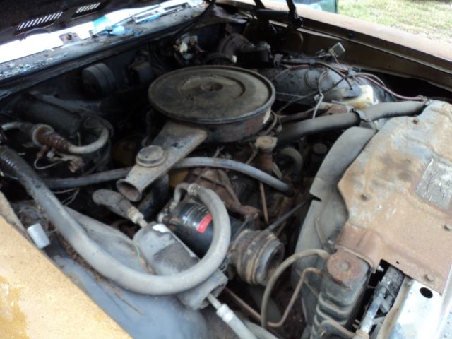 1969 Gold Oldsmobile Cutlass Convertible