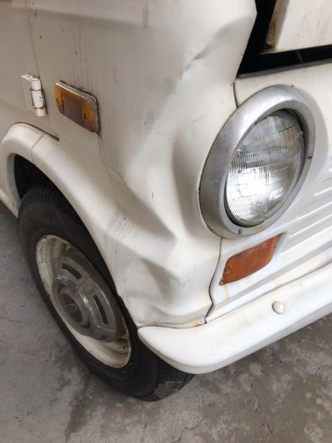 1970 White Ford E-Series Van