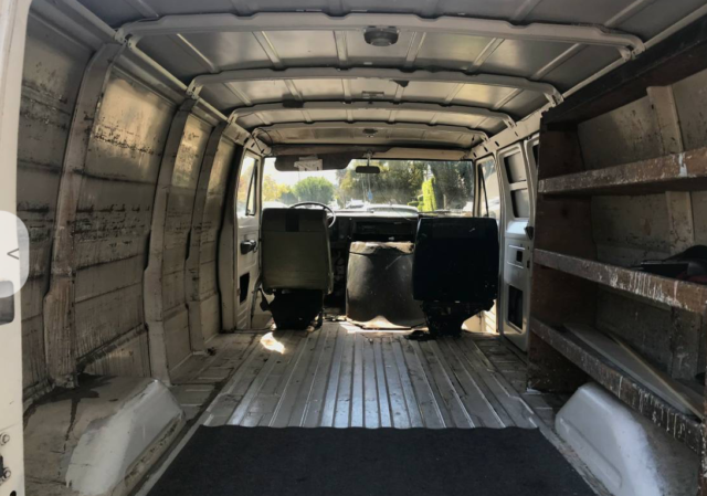 1970 White Ford E-Series Van