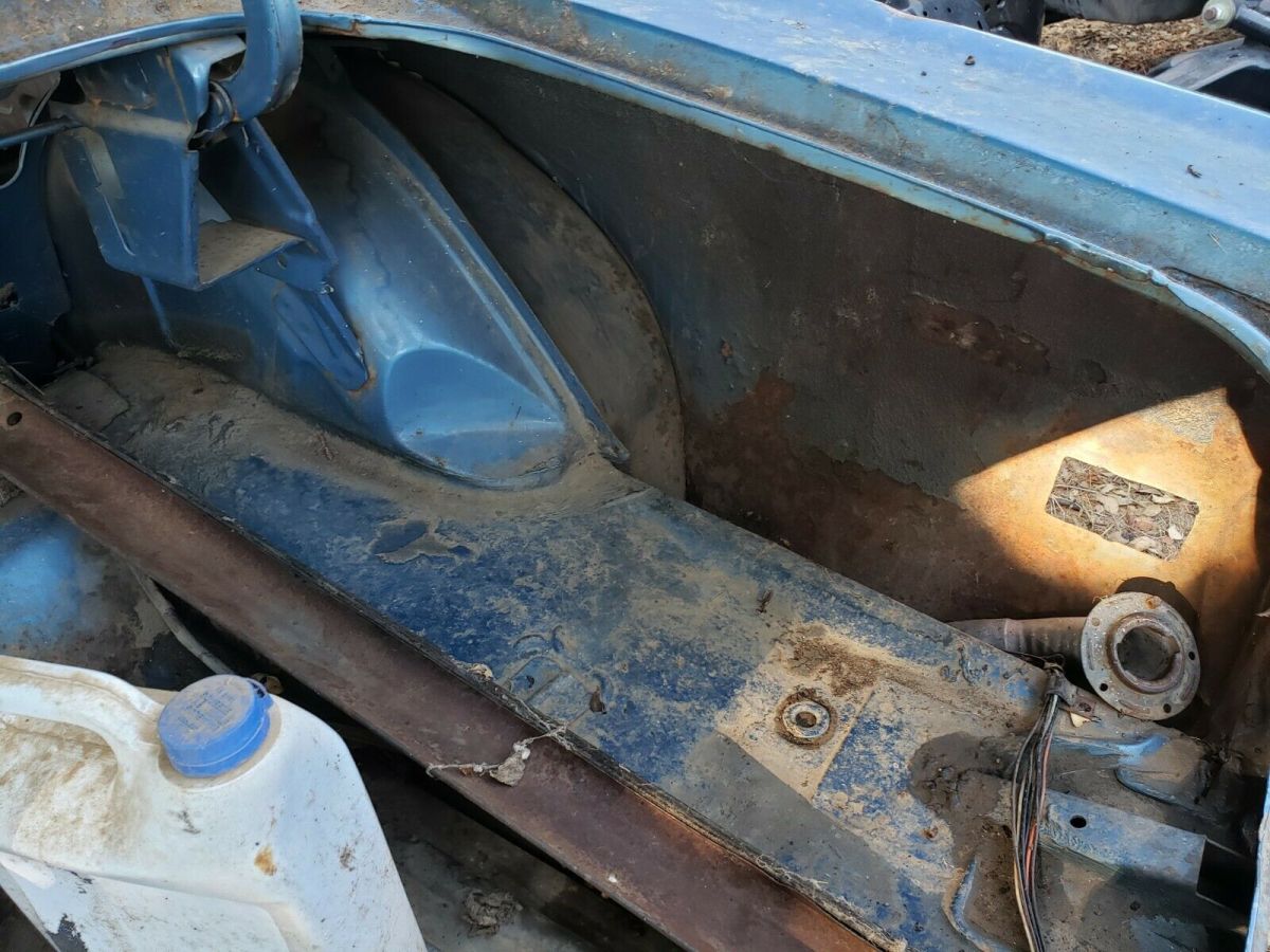 1970 Blue Ford Mustang Coupe