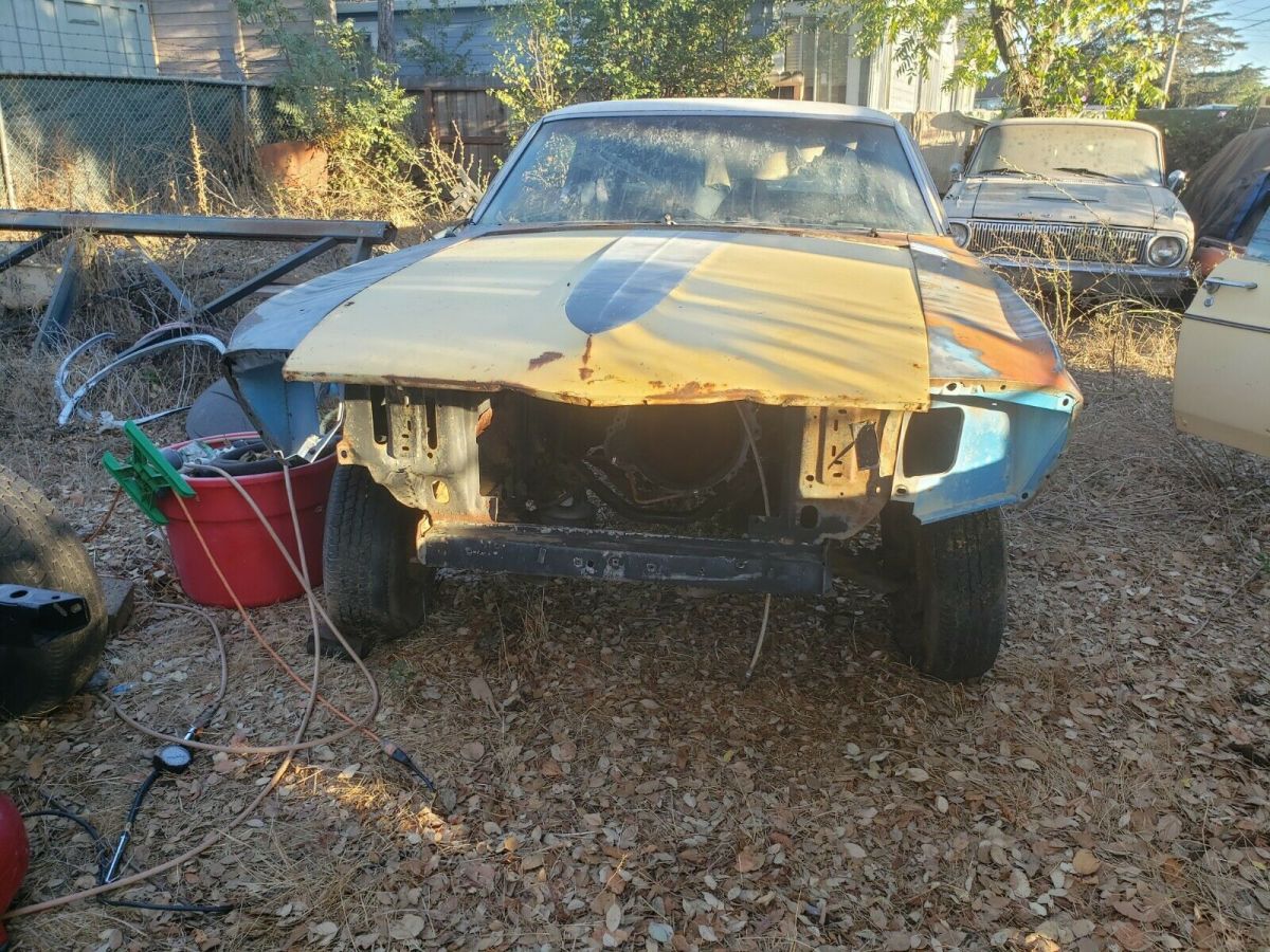 1970 Blue Ford Mustang Coupe