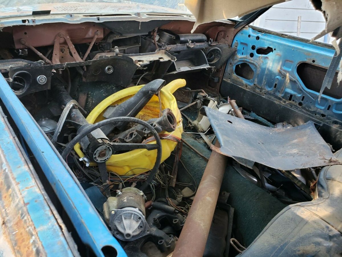 1970 Blue Ford Mustang Coupe
