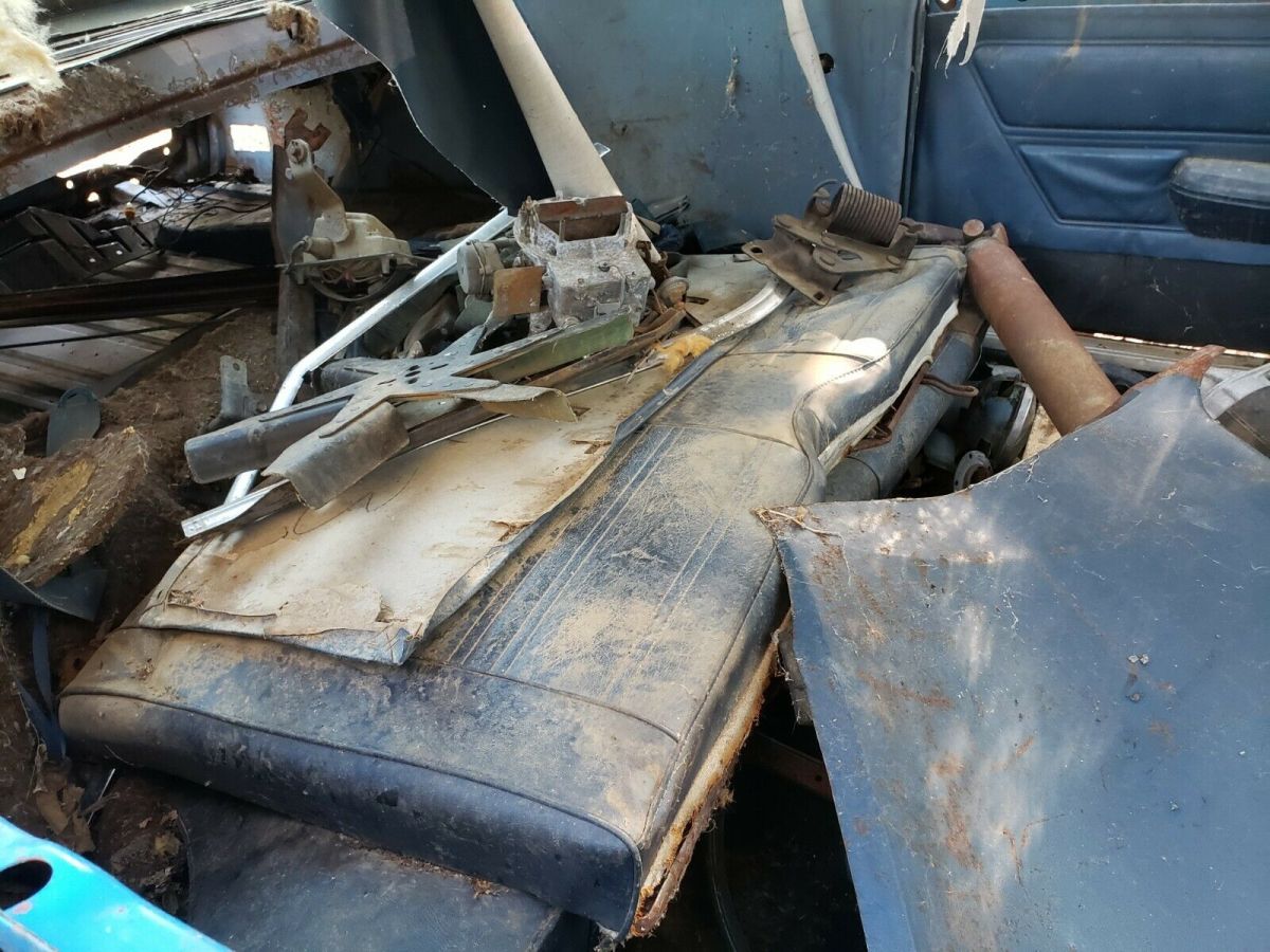 1970 Blue Ford Mustang Coupe