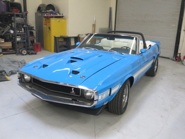1970 AUQA BLUE Ford Mustang CONVERTIBLE
