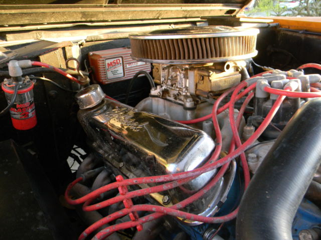 1971 Orange Ford Bronco Convertible