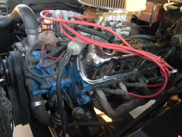 1971 Orange Ford Bronco Convertible