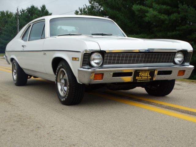 1971 White Chevrolet Nova