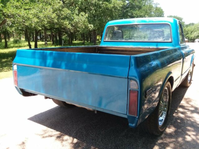 1972 Blue Chevrolet C-10 Standard Cab Pickup