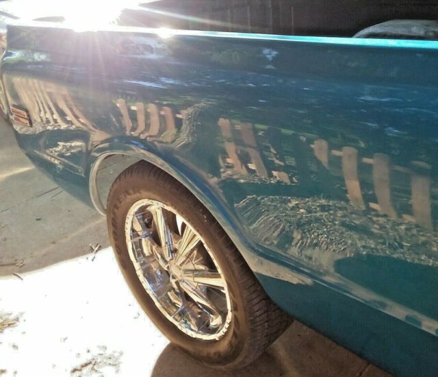 1972 Blue Chevrolet C-10 Standard Cab Pickup