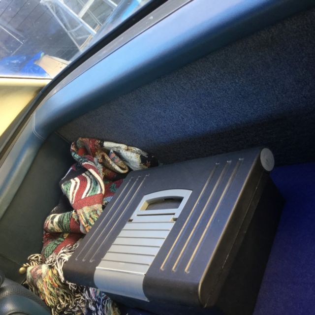 1972 Dark Blue Mercedes-Benz 300-Series Roadster