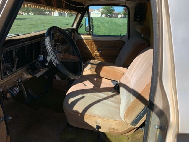 1973 Brown Ford F-350 CRew Cab Pickup