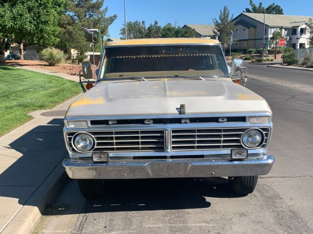 1973 Brown Ford F-350 CRew Cab Pickup
