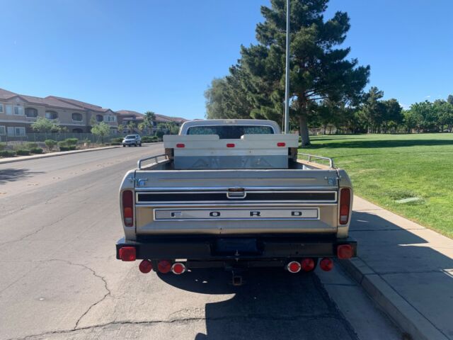 1973 Brown Ford F-350 CRew Cab Pickup