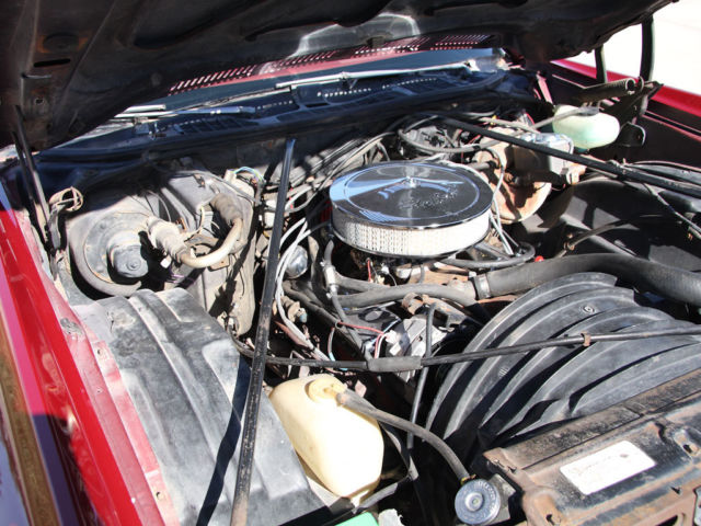 1973 Maroon Chevrolet Monte Carlo Hardtop