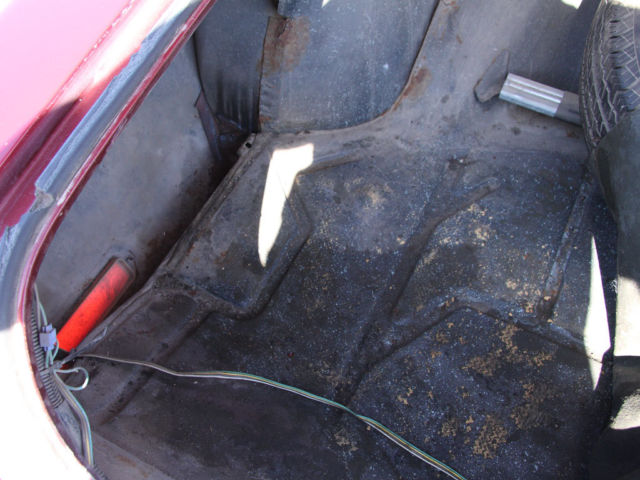 1973 Maroon Chevrolet Monte Carlo Hardtop