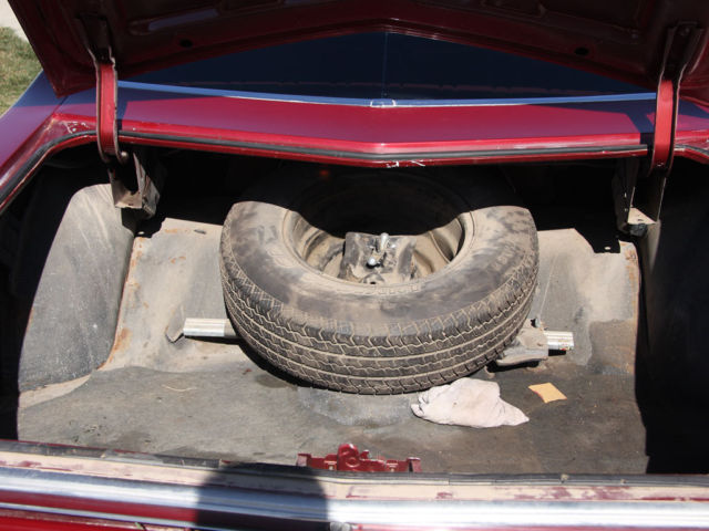 1973 Maroon Chevrolet Monte Carlo Hardtop