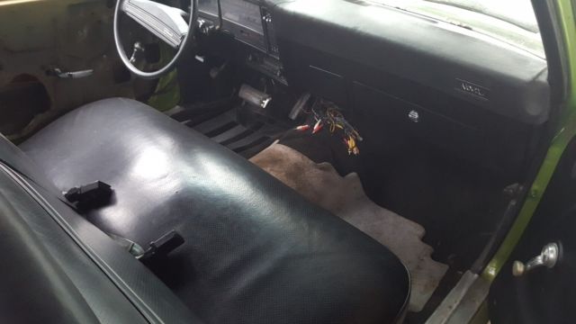 1974 Green Chevrolet Nova Coupe