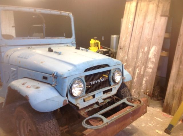 1974 Blue Toyota Land Cruiser SUV