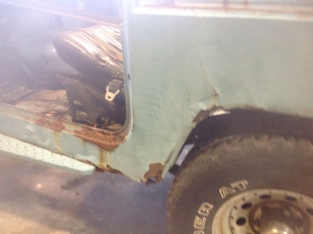 1974 Blue Toyota Land Cruiser SUV