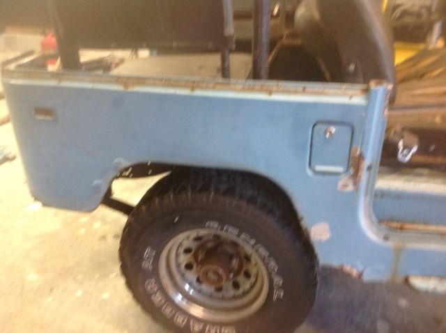 1974 Blue Toyota Land Cruiser SUV