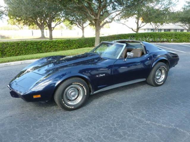1976 BLUE Chevrolet Corvette