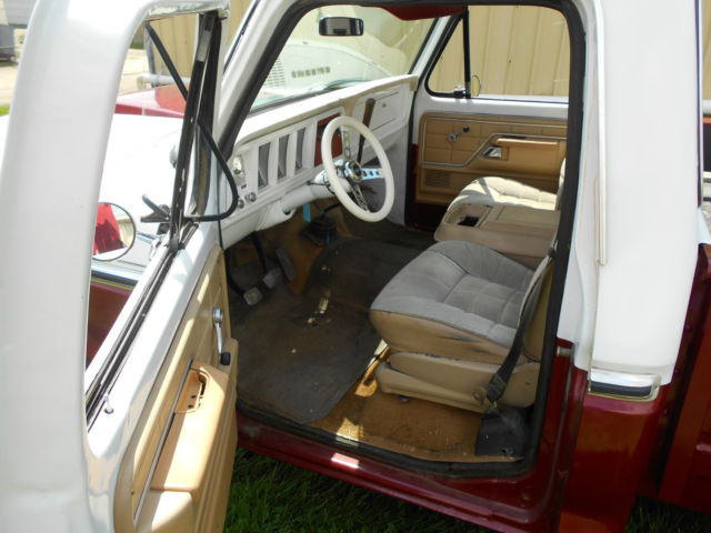 1977 Red Ford F-150 Cab & Chassis