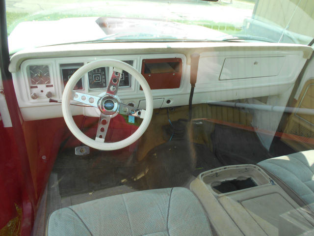 1977 Red Ford F-150 Cab & Chassis