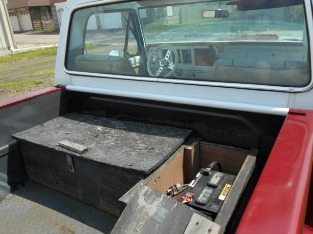 1977 Red Ford F-150 Cab & Chassis