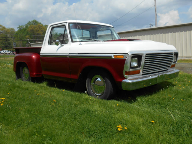 1977 Red Ford F-150 Cab & Chassis