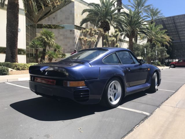 1977 Blue  Porsche 911 Coupe 