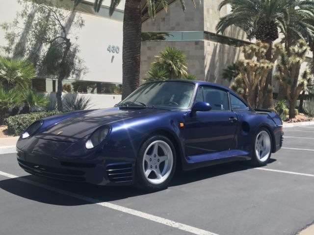 1977 Blue  Porsche 911 Coupe 